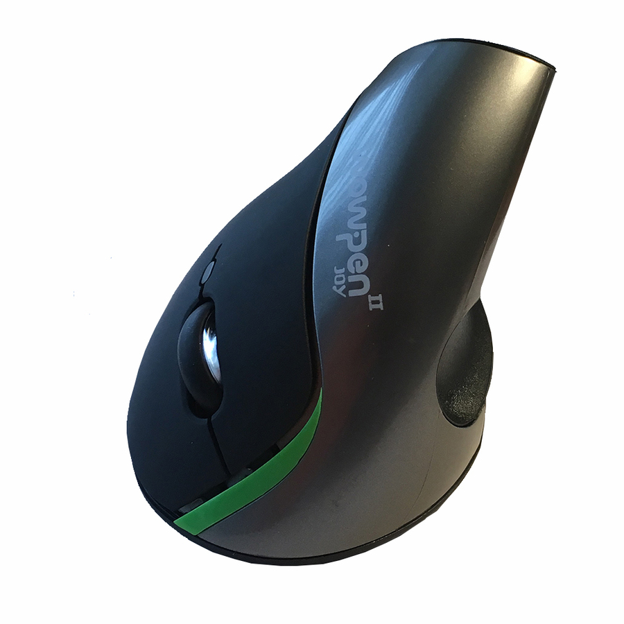 WOW PEN JOY II WIRELESS ERGONOMIC COMPUTER MOUSE SILVER