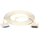 Black Box RS-232 Serial Extension Cable - DB-25 Male Serial - DB-25 Female - 15ft
