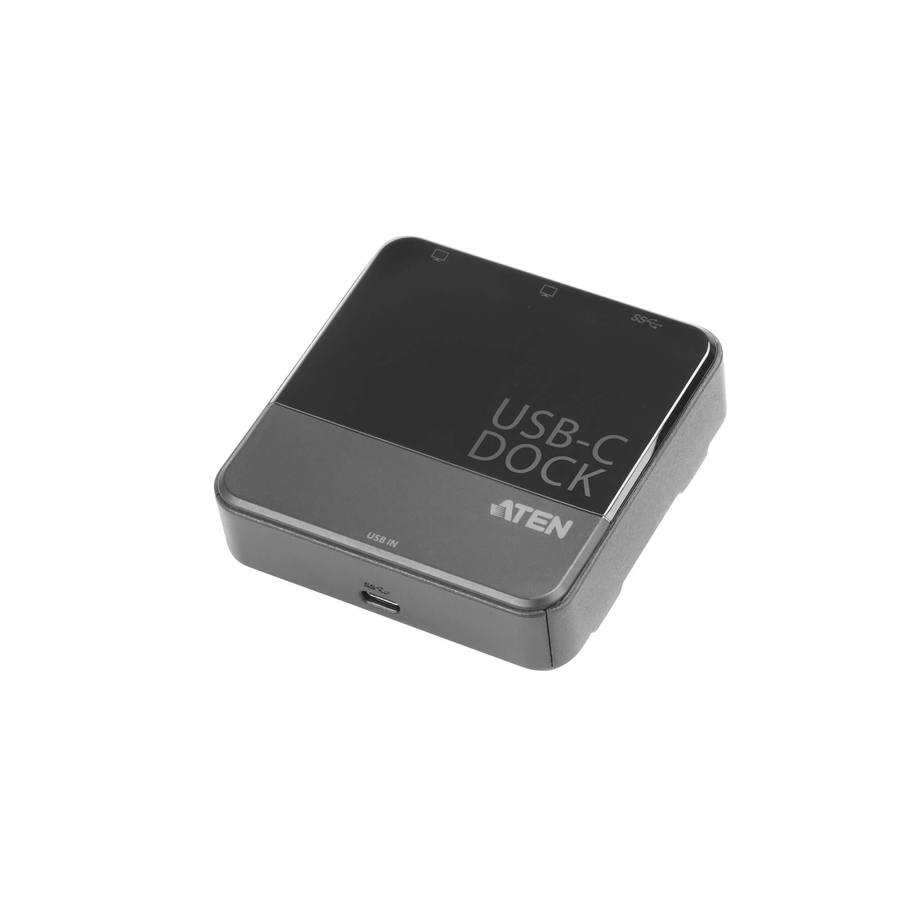 ATEN USB-C Dual-HDMI Mini Dock-TAA Compliant