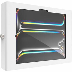 Compulocks iPad Pro M4 & M5 11" , Apex Secured Enclosure Wall Mount - White