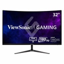 ViewSonic VX3218-PC-MHD 32 Inch 1080p Curved Gaming Monitor, 180Hz and 1ms for Smooth Gameplay, FreeSync Premium and Eye Care Technology, HDMI, and DisplayPort Inputs