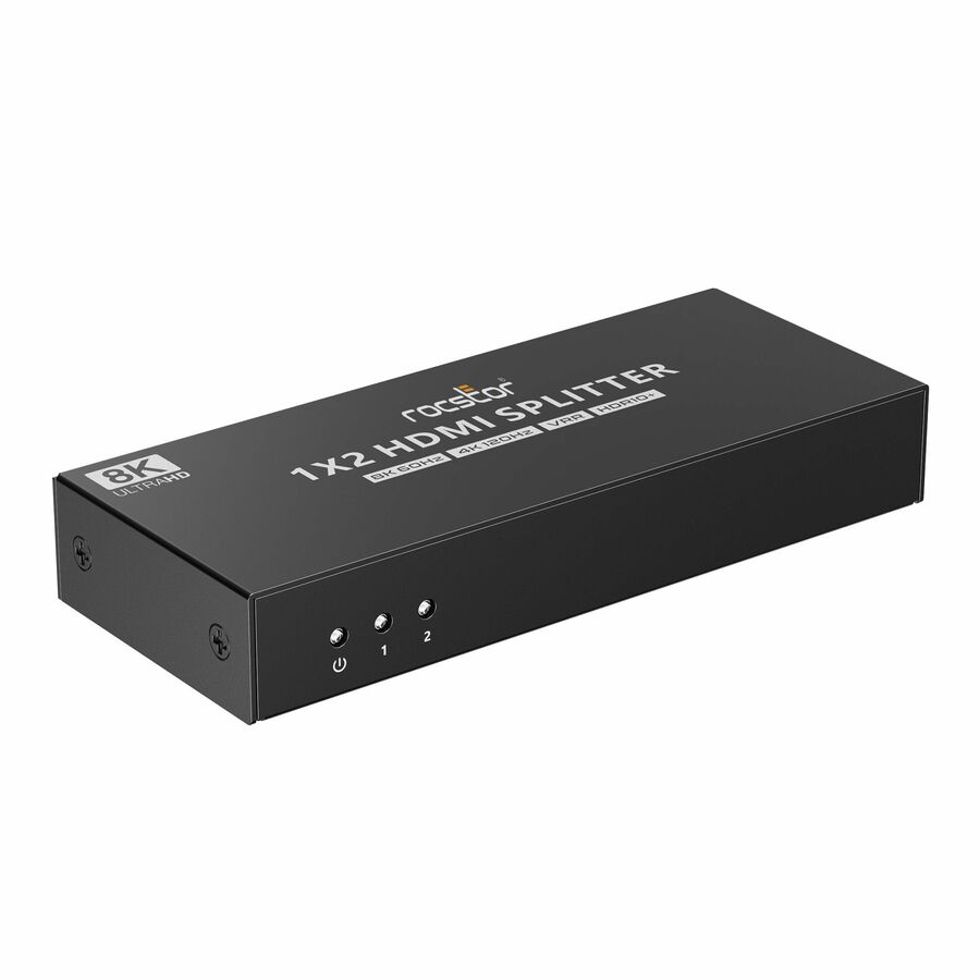 Rocstor TrueReach Splitter 8K Ultra HD 1x2 HDMI