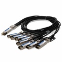 AddOn MSA and TAA Compliant 400GBase-CU QSFP-DD 400G to 8xSFP56 Direct Attach Cable (Passive Twinax, 2.5m)