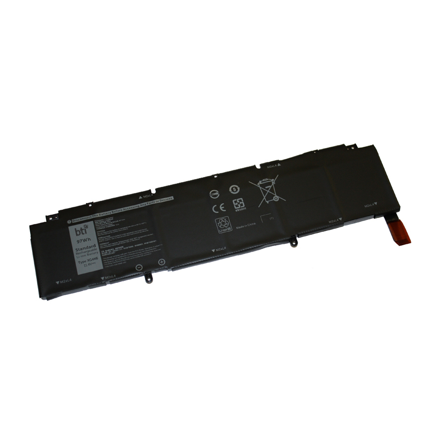BTI XG4K6-BTI 11.4V 97WHR LI-ION BATTERY 01RR3, F8CPG, 0F8CPG, XG4K6, 3ICP7/54/65-2, CN-0F8CPG PRECISION 5750, PRECISION 5760, XPS 17 9700, XPS 9700, XPS 9710