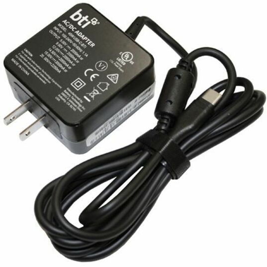 BTI 5A10W86249-BTI 45W TYPE-C AC ADAPTER FOR LENOVO 100w Gen 3, 300w Gen 3, 500w Gen 3, 100e Chromebook Gen 3, 500e Chromebook Gen 3, 14e Chromebook Gen 2