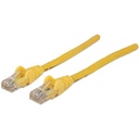Network Patch Cable, Cat6, 1.5m, Yellow, CCA, U/UTP, PVC, RJ45, Gold Plated Contacts, Snagless, Booted, Lifetime Warranty