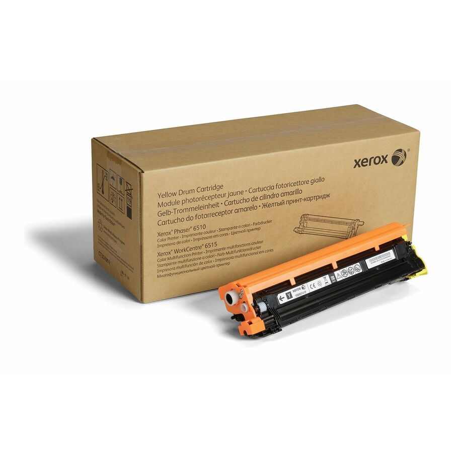 Xerox Yellow Drum Cartridge For Phaser 6510 / WorkCentre 6515, 48K Pages