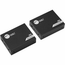 SIIG 4K HDMI USB KVM Extender over CAT6 - Up to 230 feet - Zero Latency - ESD Protection - SIIG HDMI KVM Extender transmits HDMI 1080p and USB signals up to 230ft (70m) over single Cat6/7 cable with zero latency - 4K@30Hz up to 130ft (40m) - Allows you to control computer from a remote location with a USB Keyboard and Mouse - HDCP 1.4 - HDR 10 - Reset button - Easy to use - ESD / Surge / Lightling protection and Metal housing design to prevent a malfunction or breakdown of an electronic dev