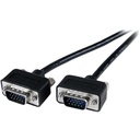 StarTech.com Thin Coax High Res VGA Monitor Cable with LP Connectors - SVGA - Low Profile Connectors - HD15 (M) - HD15(M) - Connect your VGA monitor with the highest quality connection available - 15ft vga cable - 15ft vga video cable - 15ft vga monitor cable -15ft hd15 to hd15 cable