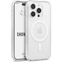 Cellairis Smartphone Case - For Apple iPhone 16 Pro Smartphone - Crystal Clear, White - Drop Resistant - Thermoplastic Polyurethane (TPU), Polycarbonate - Wireless Charging Compatible