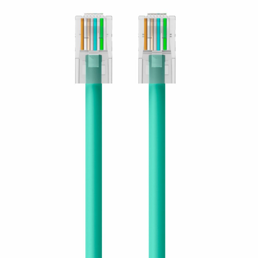 Belkin Cat6 UTP Patch Cable - RJ-45 Male - RJ-45 Male - 15ft - Green
