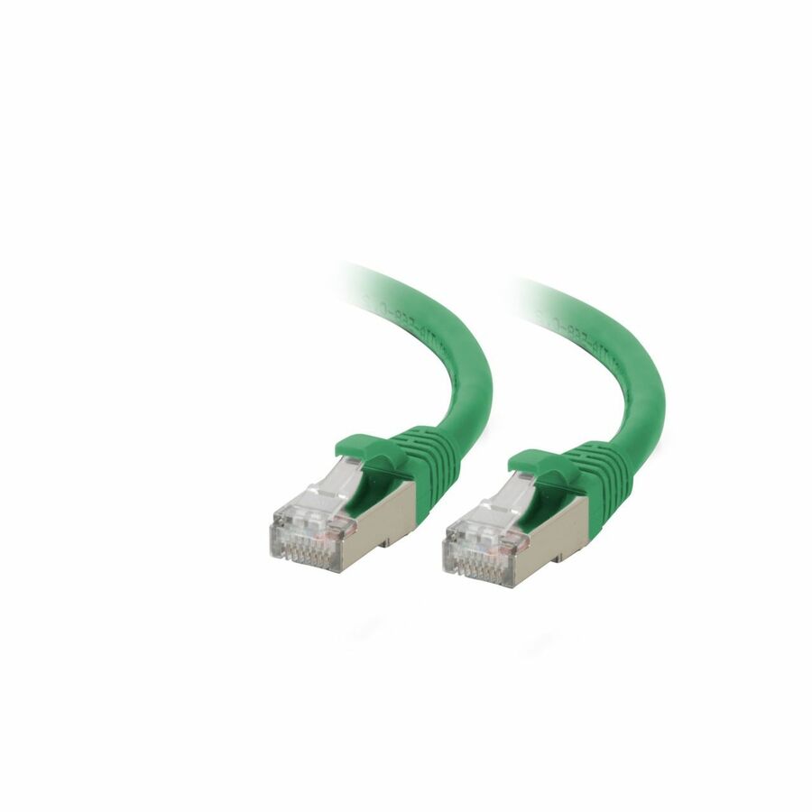 C2G 6ft (1.8m) Cat6a Snagless Shielded (STP) Ethernet Network Patch Cable - Green - RJ45 - M/M