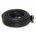 Monoprice VGA/Mini-phone Audio/Video Cable - 50 ft Mini-phone/VGA A/V Cable for Audio/Video Device, TV, Monitor - First End: 1 x 15-pin DB-15 Video - Male, 1 x Mini-phone Stereo Audio - Second End: 1 x 15-pin DB-15 Video - Male, 1 x Mini-phone Stereo Audio - Shielding - Gold Plated Connector