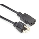 Black Box Power Cord - NEMA 5-15P to IEC-60320-C13, 10-ft. (3.0-m)
