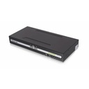 IOGEAR HDMI Single View Secure KVM - 2 Computer(s) - 1 Local User(s) - 3840 x 2160 - 7 x USB - 3 x HDMI - Desktop, Rack-mountable - TAA Compliant