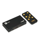 SIIG 2 Port HDMI 2.0 4K HDR Splitter / Switcher with IR Remote - 18Gbps video bandwidth - 2 port HDMI input switcher or 1x2 HDMI splitter - Up to 4K60Hz 4:4:4 8-bit or 4K60Hz 4:2:0 10 bit HDR - EDID management - Downscaling 4K60Hz to 1080p 60Hz - HDCP 2.2/1.4 - 3.5mm 2ch audio or HDMI 7.1 ch audio - LED indicators - Micro USB FW update and power in - included power supply and Micro USB cable - Function button switch - Metal housing - IR Remote Control - Mountable design - 2 years warranty