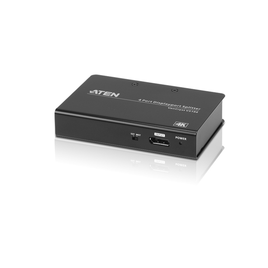 ATEN 4-Port 4K DisplayPort Splitter-TAA Compliant