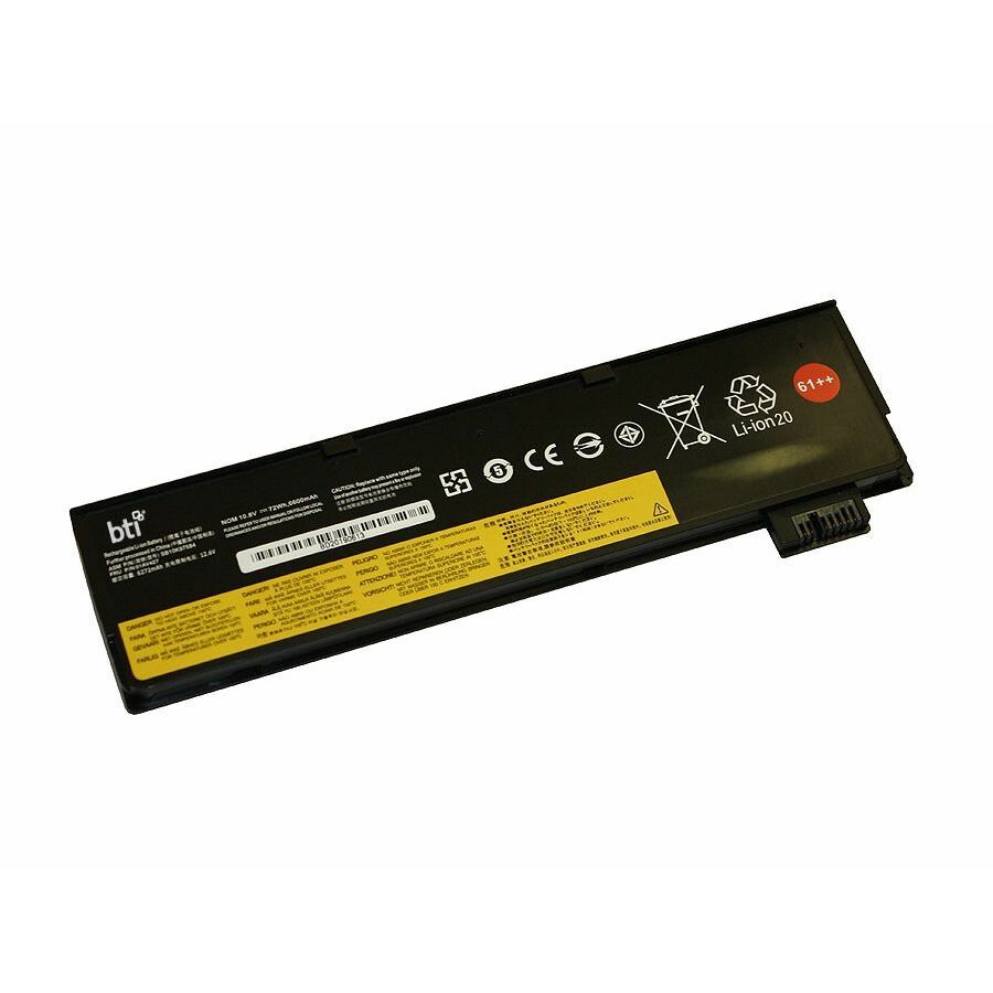 BTI 4X50M08812-BTI 6-CELL 10.8 LI-ION BATTERY 01AV427, 61++, 01AV428, LN-4X50M08812, 01AV492, SB10K97584, 4X50M08812