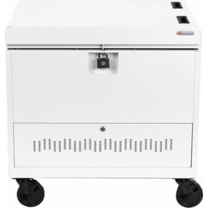 Bretford CUBE Toploader Cart with Caddies Pre-Wired - TVTL30CADUSB
