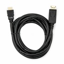 Rocstor Premium DisplayPort® to HDMI converter cable M/M- 10 ft (3m) - 4K