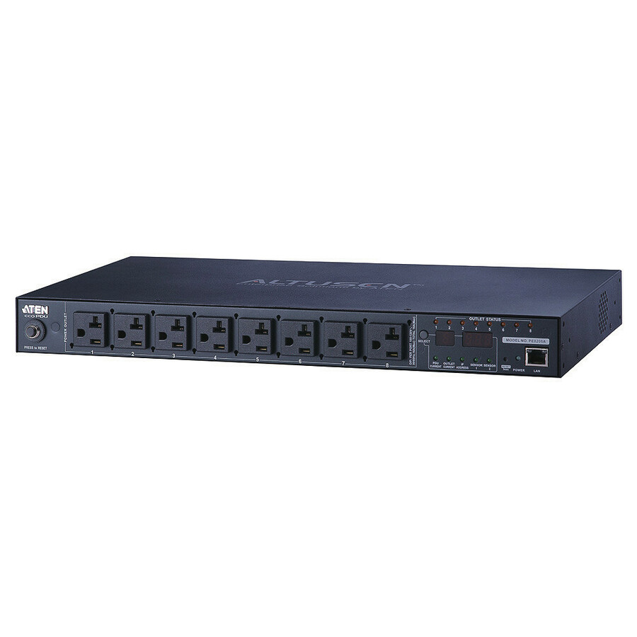 ATEN eco PDU PE8108A 8-Outlets PDU-TAA Compliant