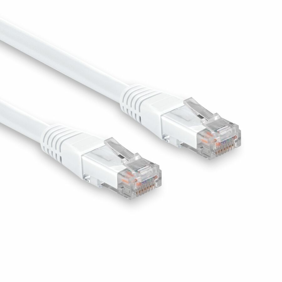 Rocstor 35ft (10.6m) White Cat6 UTP Patch Cable UL Certified