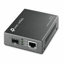 TP-Link MC420L Omada 10G Multi-Gigabit SFP Media Converter - 1 x Network (RJ-45) - Single-mode, Multi-mode - 10 Gigabit Ethernet - 10GBase-SR, 10GBase-LR, 10GBase-T - 1 x Expansion Slots - SFP+ - 1 x SFP+ Slots - Power Supply - Standalone, Desktop