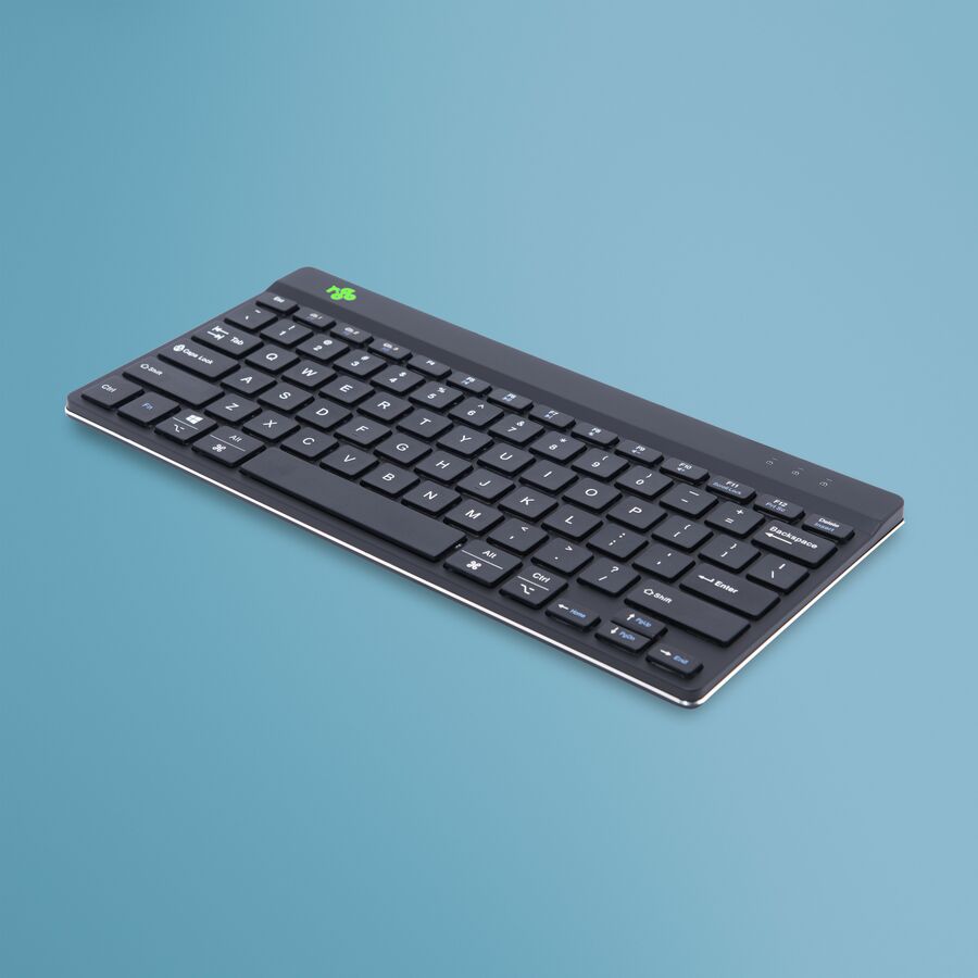 R-Go ergonomic keyboard, Compact break - QWERTY(US), wireless, black