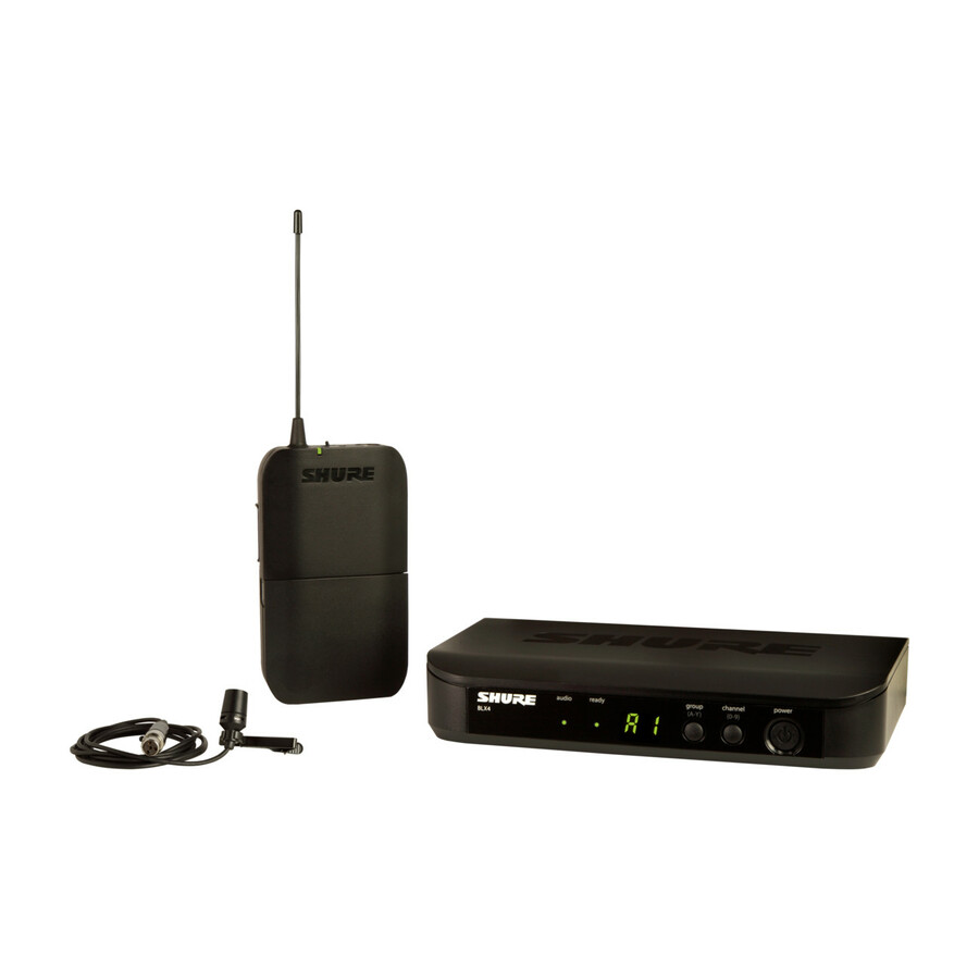 Shure Wireless Presenter System with CVL Lavalier Microphone - 596 MHz to 616 MHz Operating Frequency - 50 Hz to 15 kHz Frequency Response - 299.87 ft Operating Range