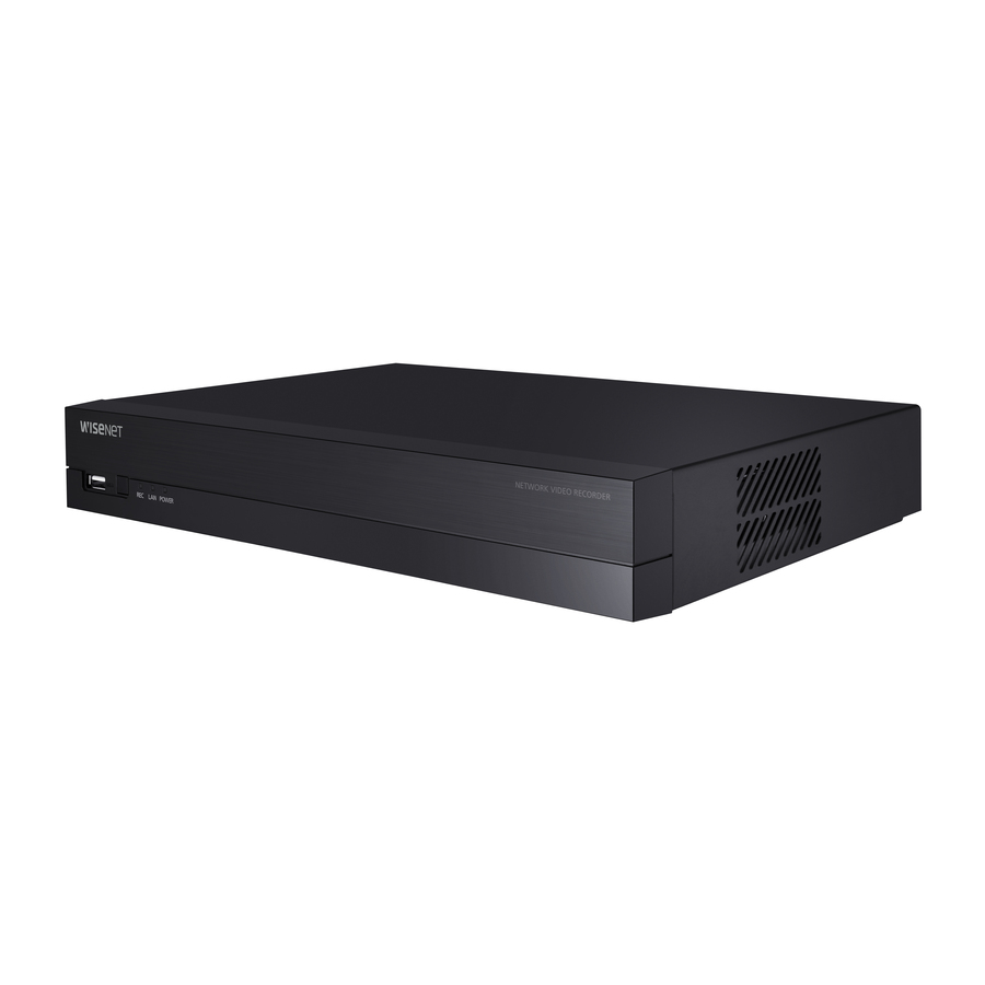 Wisenet 4 Channel NVR - 4 TB HDD