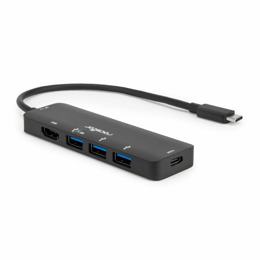 Rocstor Type-C to HDMI/USB-Ax3/Type-C PD Charging with DP1.4 Alt Mode