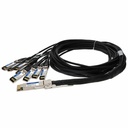 AddOn MSA and TAA Compliant 200GBase-CU QSFP-DD 200G to 8xSFP28 Direct Attach Cable (Passive Twinax, 2m)