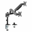 Rocstor ErgoReach Mounting Arm for LED Display, LCD Display, Monitor - Matt Black - Landscape/Portrait