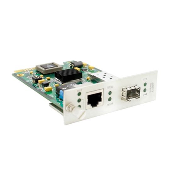 AddOn 10GBase-T RJ-45 & SFP+ Slot Media Converter Card for our rack or Standalone Systems