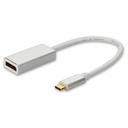 AddOn USB-C Male to DisplayPort 1.2 Female Adapter with Aluminum Housing