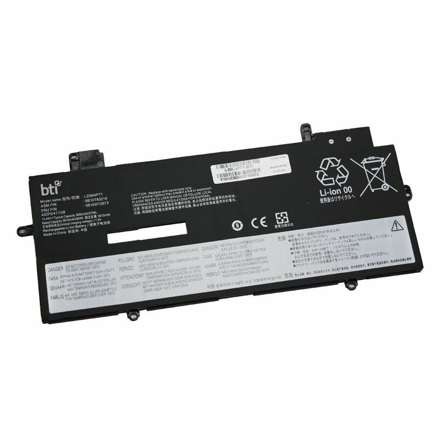 BTI L20C4P71-BTI 15.44V 57WHR LI-ION BATTERY 5B10W13972, 5B10W13973, 5B10W13974, 5B10W13975, L20C4P71, L20D4P71, L20M4P71, SB10T83216, SB10T83217, SB10T83218