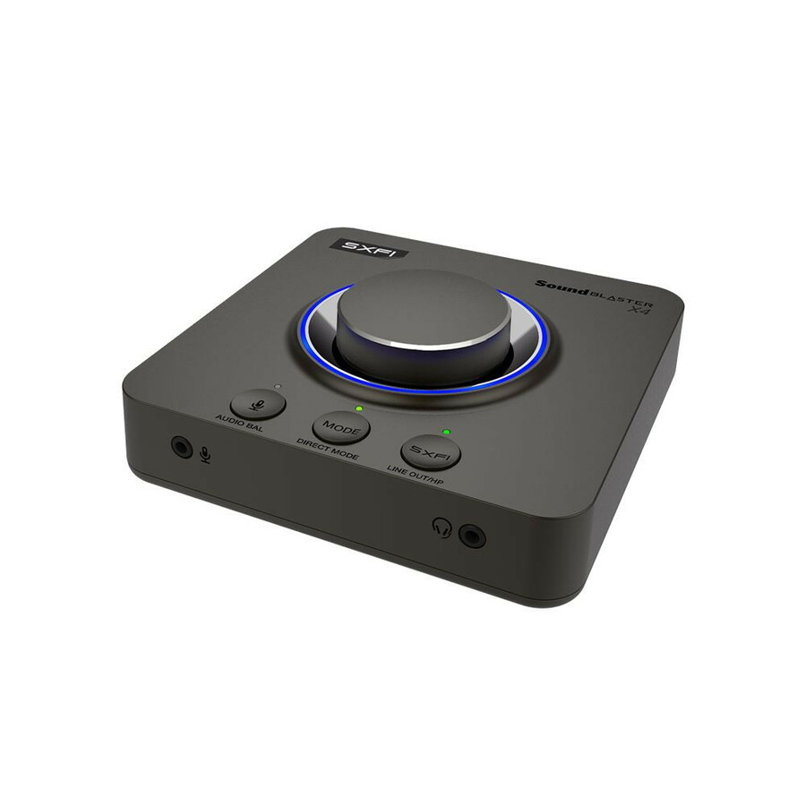 Sound Blaster X4 External Sound Card