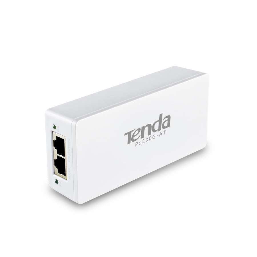 Tenda POE30G-AT IEEE 802.3AT Gigabit High POE Injector