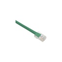 Unirise Cat.5e Patch UTP Network Cable - 3 ft Category 5e Network Cable for Network Device - First End: 1 x RJ-45 Network - Male - Second End: 1 x RJ-45 Network - Male - Patch Cable - Green