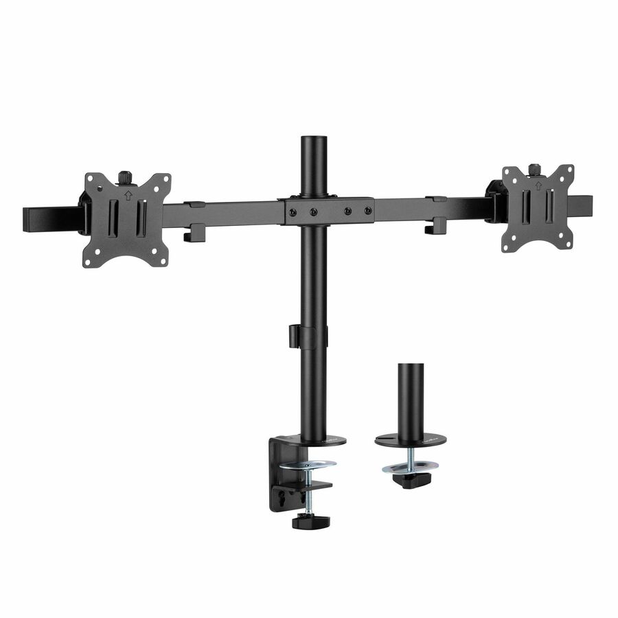 Rocstor ErgoReach Desk Mount for Monitor, Display - Black - Landscape/Portrait