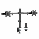 Rocstor ErgoReach Desk Mount for Monitor, Display - Black - Landscape/Portrait