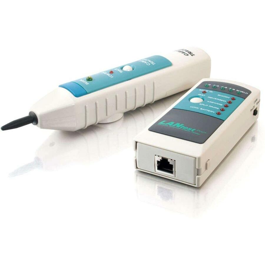 C2G LANtest Pro Remote Network Cable Tester with Tone and Probe
