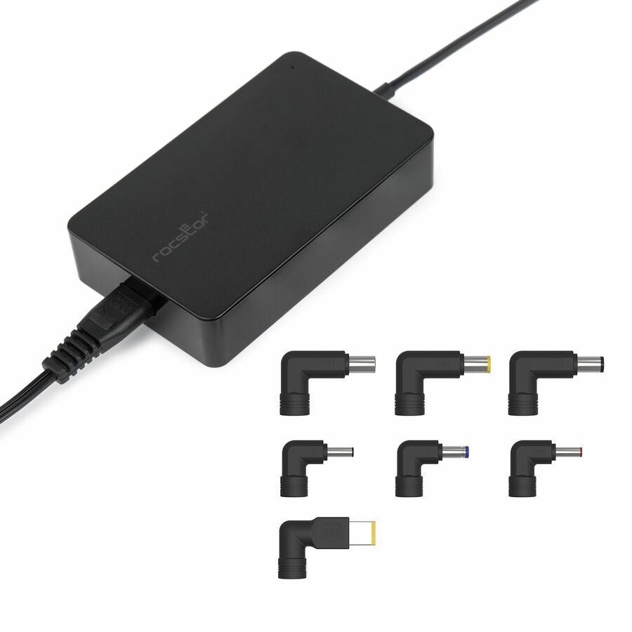Rocstor Premium 90W Universal Laptop Charger with Interchangeable Tips