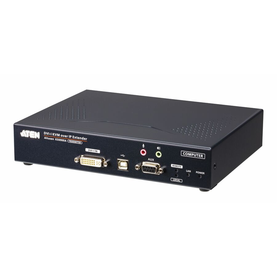 ATEN DVI-I Single Display KVM over IP Transmitter