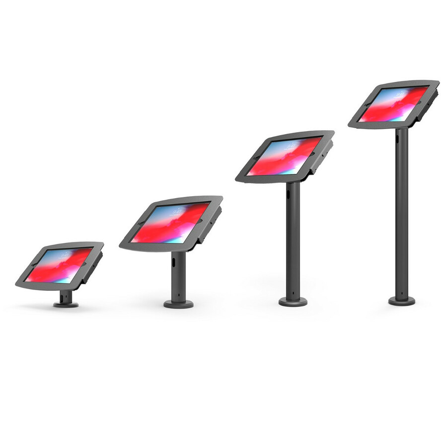 Compulocks iPad 10.2" Space Enclosure Tilting Stand 8" Black