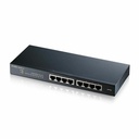 ZyXEL GS1900-8 Fanless 8 Port GbE L2 Web Managed Desktop Switch