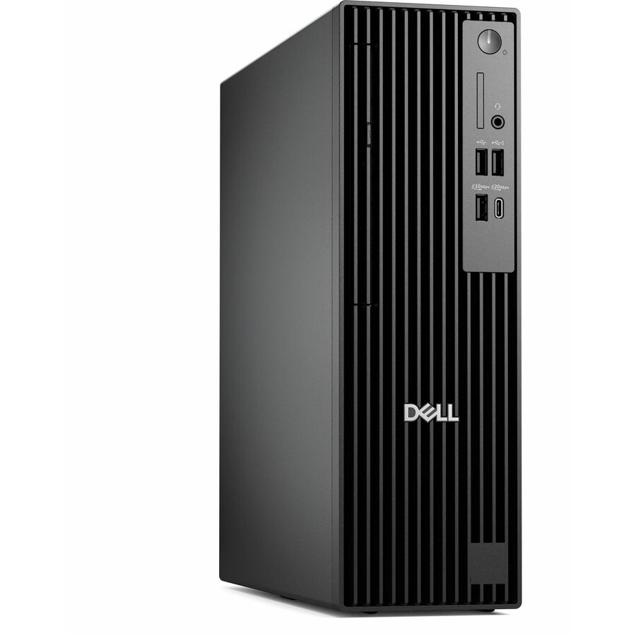 Dell Pro Slim Plus QBS1250 Desktop Computer - Intel Core Ultra 7 265 - 16 GB - 512 GB SSD - Slim PC - Standard Black