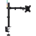 Kensington SmartFit Desk Mount for Monitor - Black - 1 Display(s) Supported - 34" Screen Support - 17.64 lb Load Capacity - 75 x 75, 100 x 100 - Steel, Aluminum, Metal, Acrylonitrile Butadiene Styrene (ABS), Nylon, Fiberglass