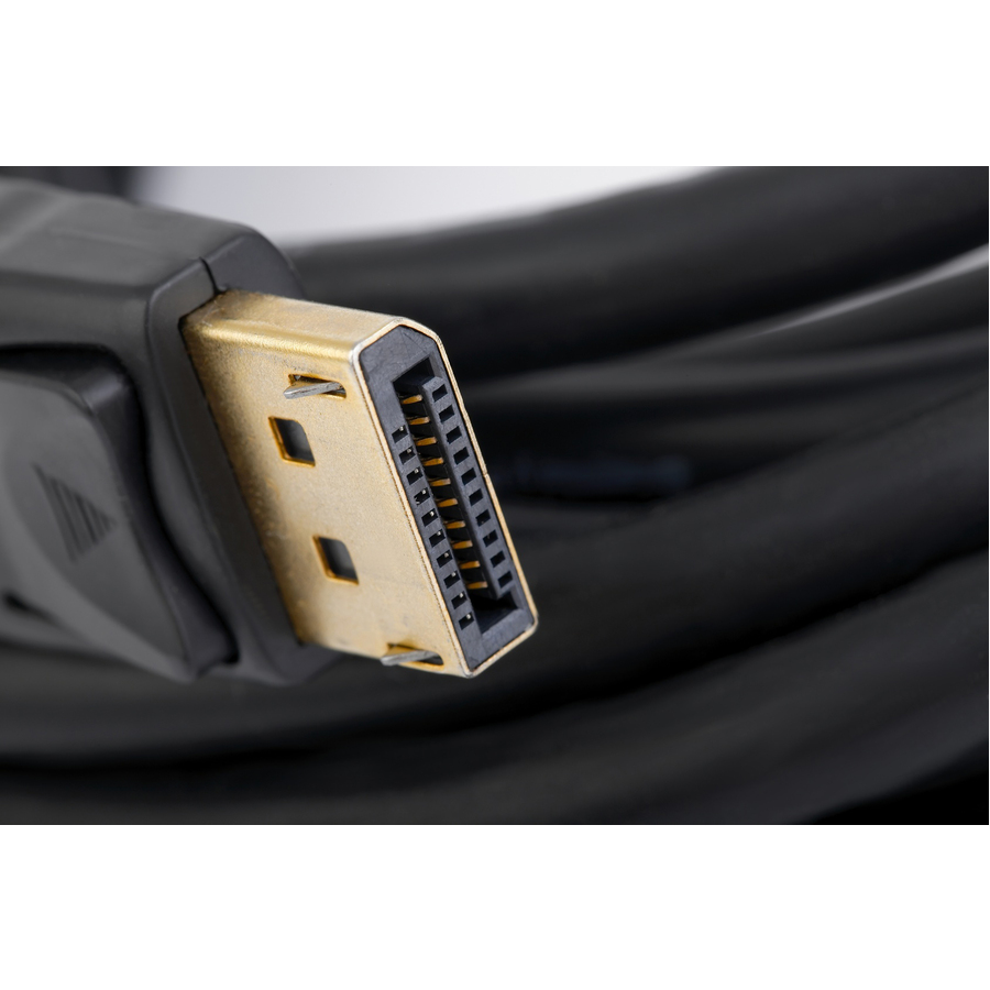 Unirise DisplayPort Male to Male with Latches V1.2, 6ft
