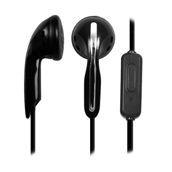 AVID AE -1M STEREO EARBUDS WITH INLINE CONTROLS BLACK